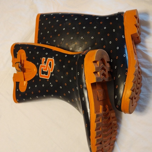 Oregon State Beavers: Campus Gear woman's size 9 rainboots - Picture 7 of 15